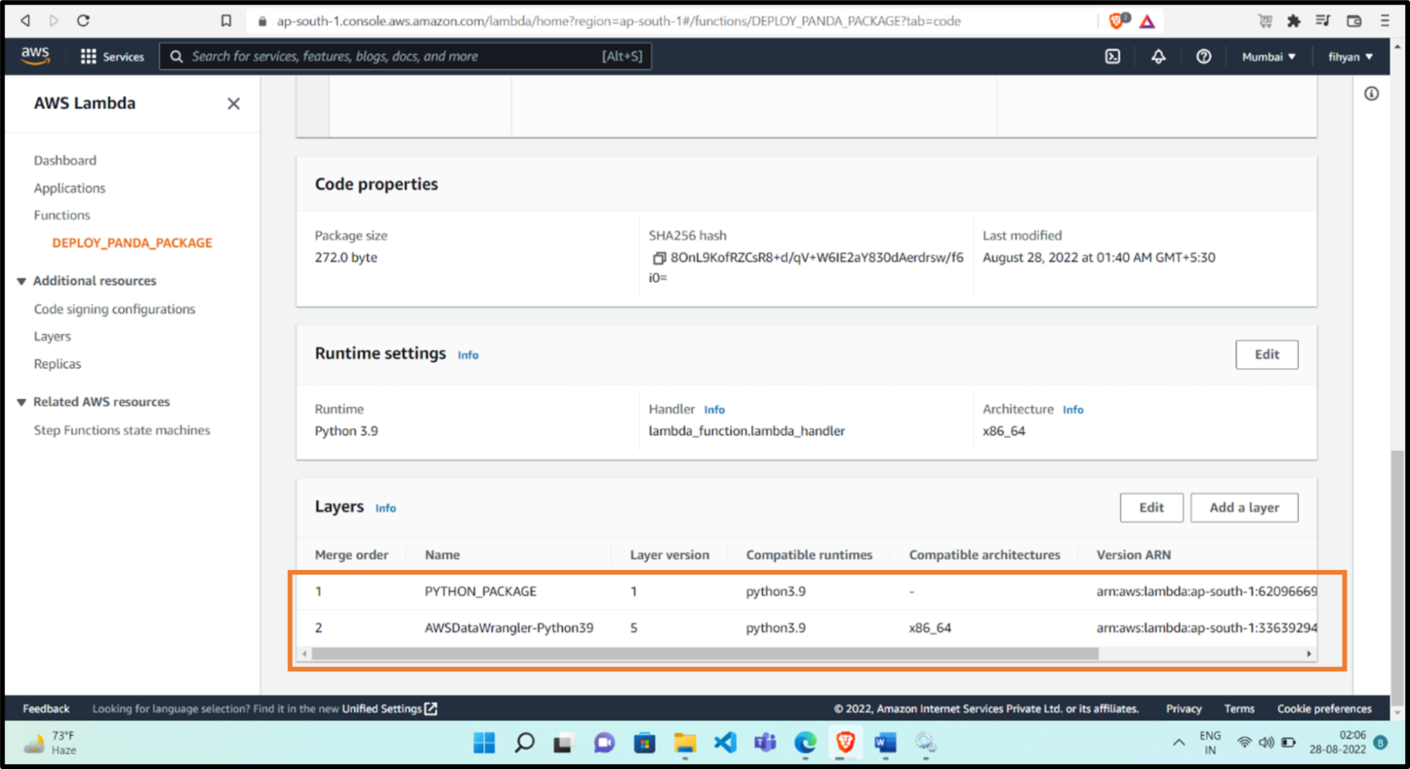 Deploy Packages in Lambda Function Using Wheel File in 3 Steps