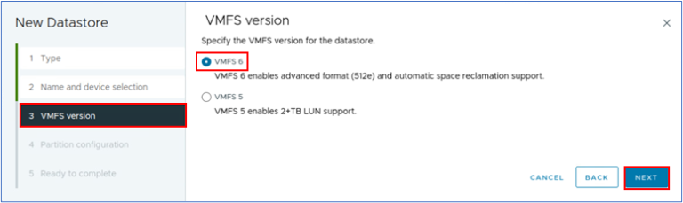 How to Create a Datastore in vSphere Lab? - CloudThat Resources
