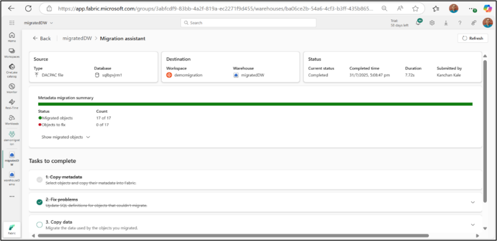Migration to Microsoft Fabric Data warehouse - CloudThat Resources