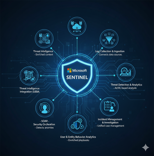 Features of Microsoft Sentinel