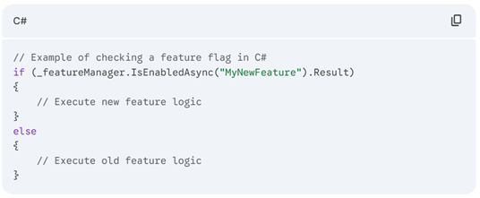 Azure App Configuration enables Feature Flags Customization