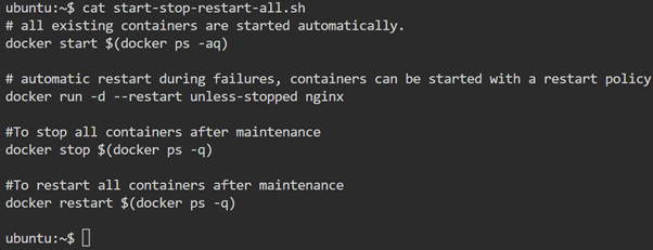 Container Lifecycle and Availability Management