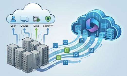 Microsoft Entra ID Conditional Access with Zero Trust identity security across users, devices, data, and cloud apps.