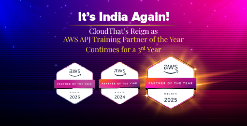 winner of the AWS Training Partner of the Year - APJ